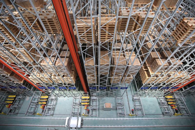 自動化立體倉庫,立體倉庫,藍(lán)天智能,Miniload,堆垛機,穿梭車